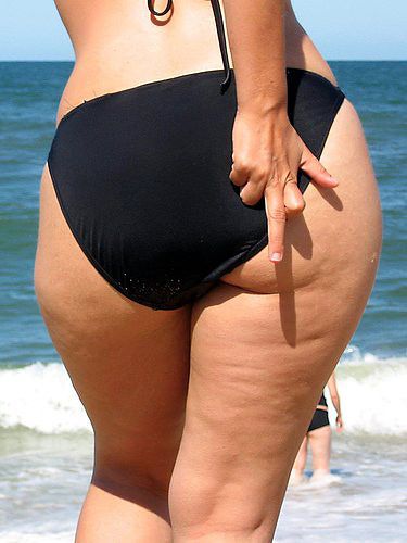 Naughty Babe With Fat Ass Madison Rose Taking Off Her Thong Bikini Panties 3