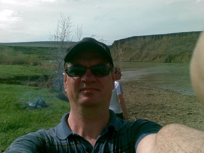 на природе