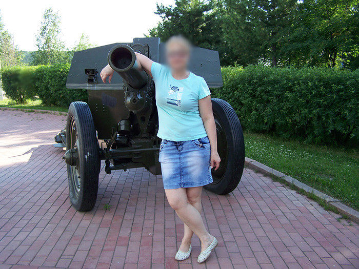 Это я красавица.