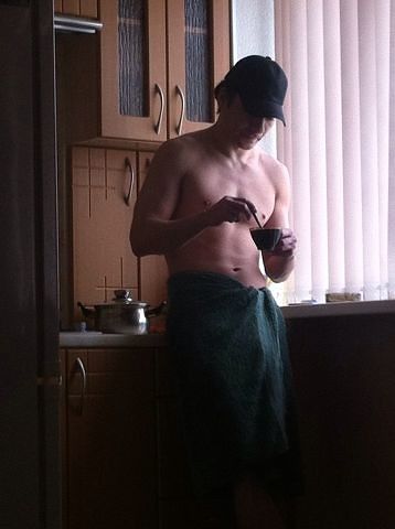 кофе,утро,после душа