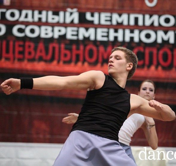 Я на чемпионате по танцам