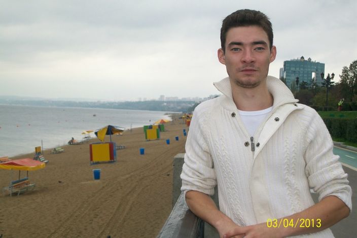 На пляжу)