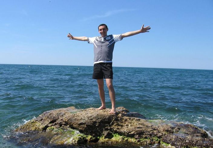 Я на море