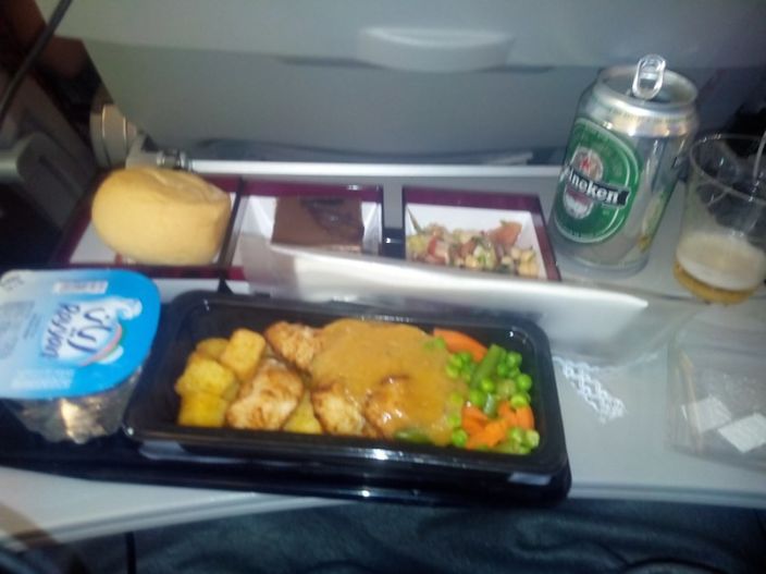 Еда  в самолёте