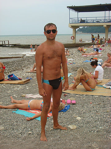 я на море