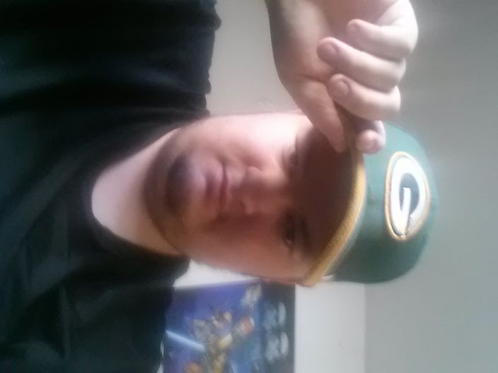 Me showing off my packers pride
