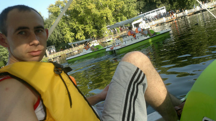 я в парке