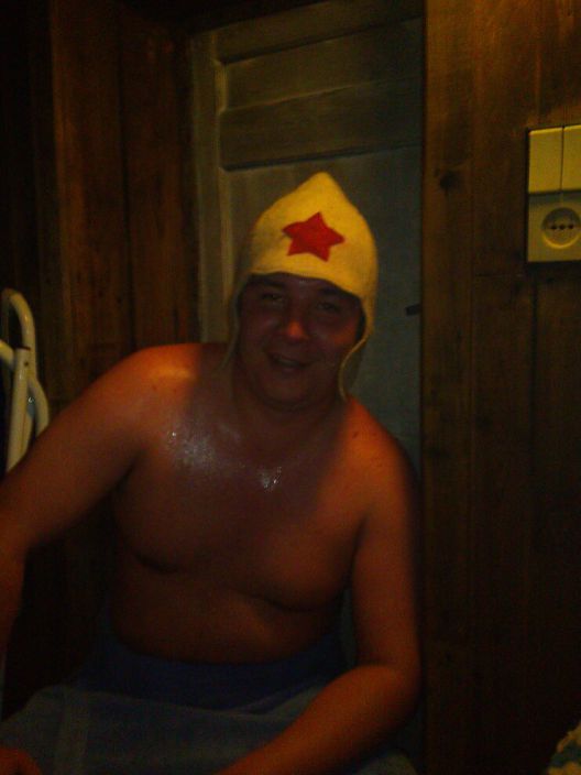 я в бане.....