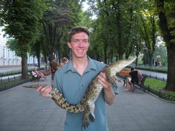 Me and my crocodile