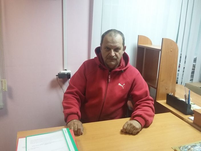 На работе