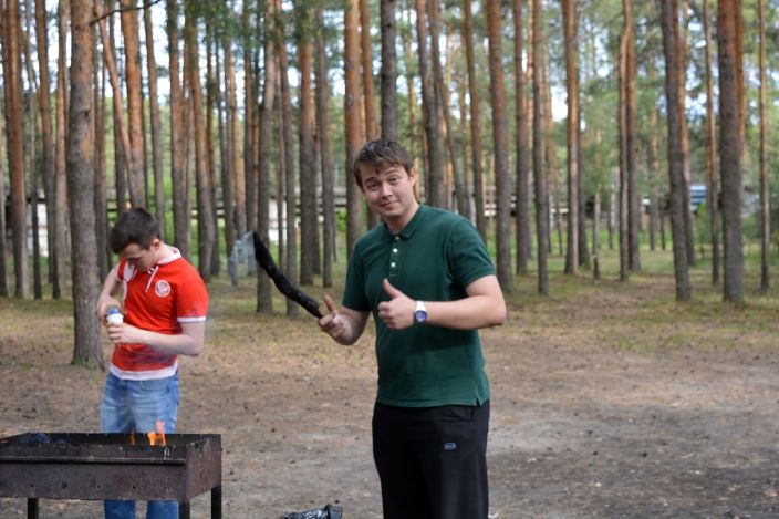 я на природе
