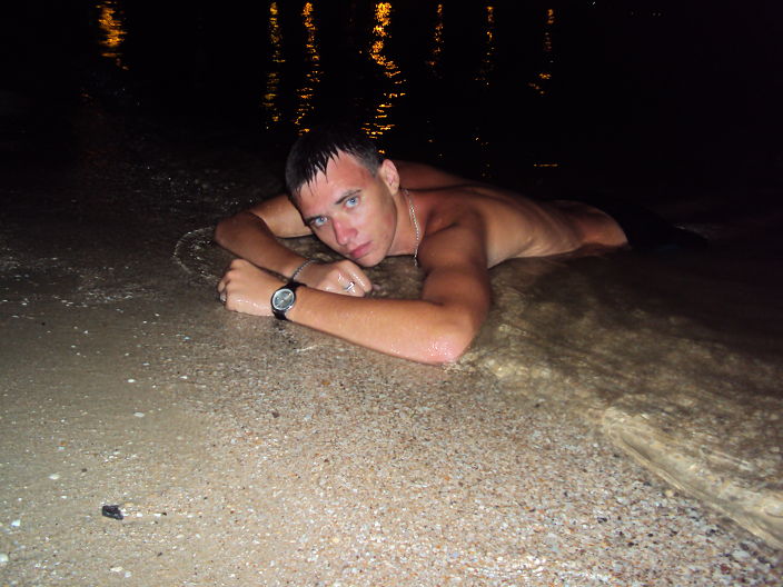 я на море