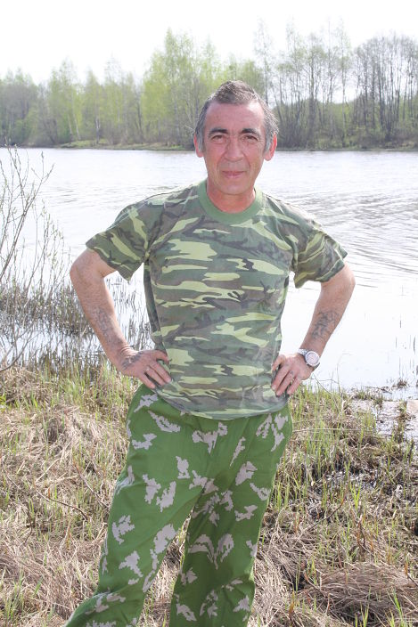 на природе