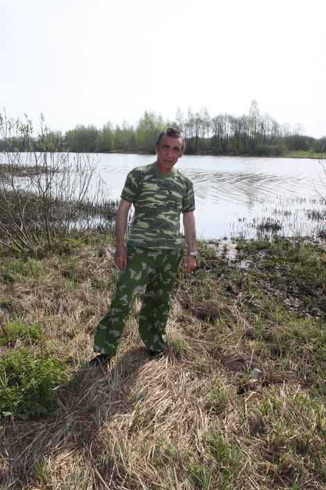 на природе