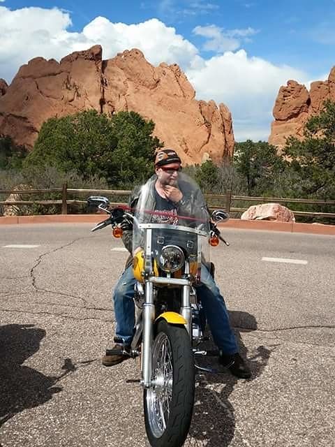 On my #1 scoot at garden of the gods