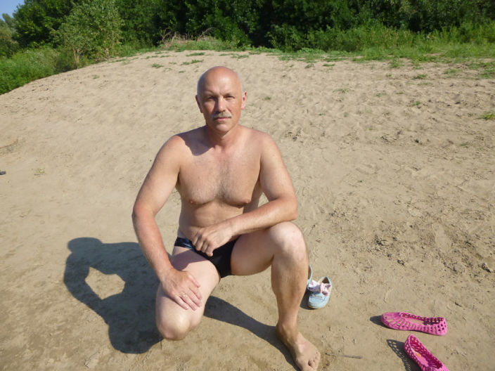 На пляже