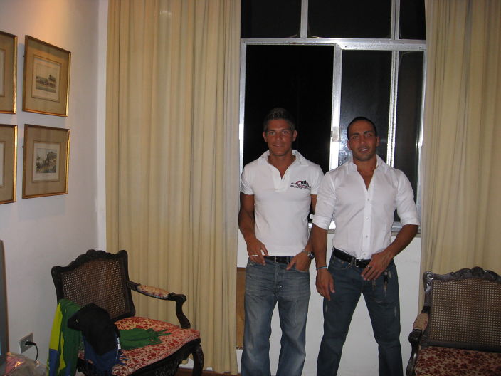 me and my friend ( both straight )