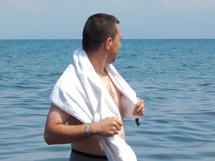 Я на море