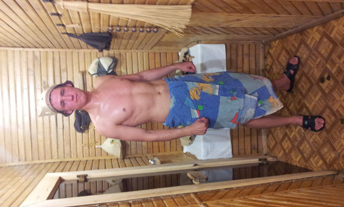 Я в сауне