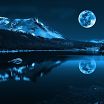 Луна над озером