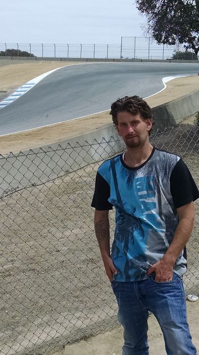 Me at Laguna Seca Raceway