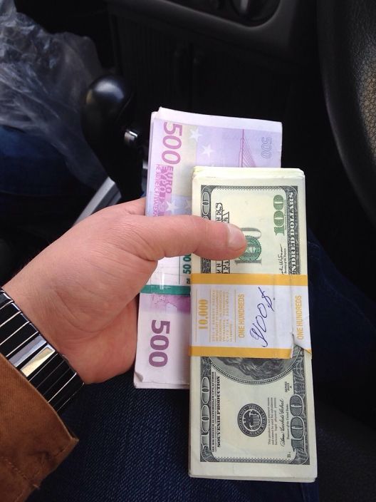 валюта в моих руках