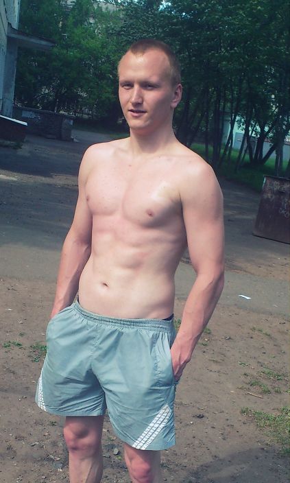 На тренировке