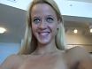 POV style amateur blonde