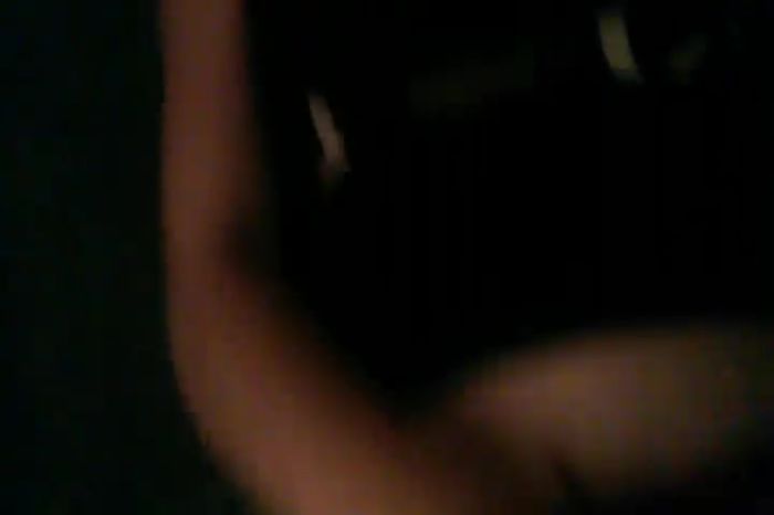 warming up before she takes the D!