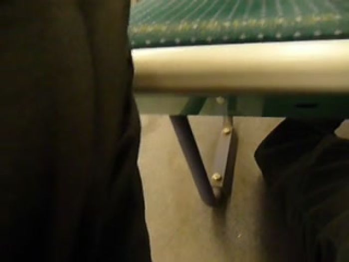 в электричке