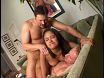 Two studs fucking tight Asian asshole