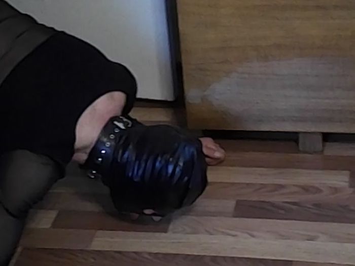 раб слизывает сперму по Моему приказу